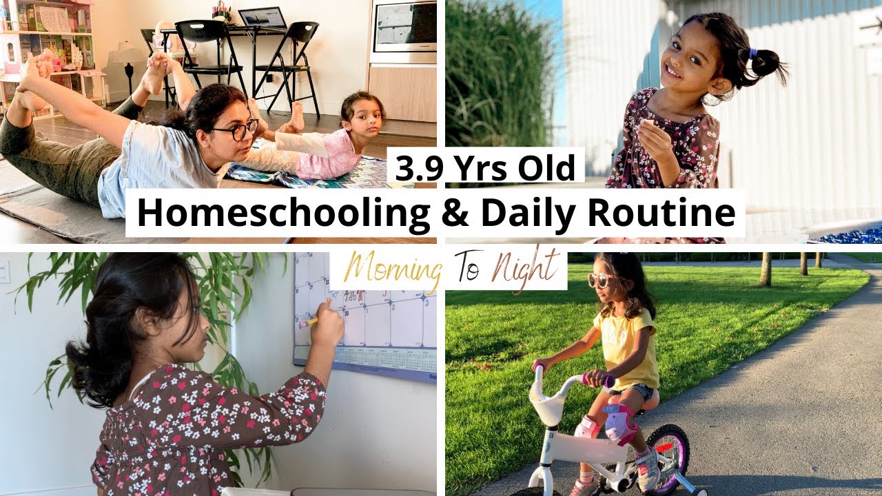 HOMESCHOOLING DAY & DAILY ROUTINE OF 3 YEARS OLD - 2020 (Morning to Night) | Gautam Pragya