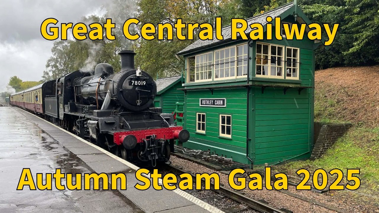 Great Central Railway Autumn Steam Gala 2025
