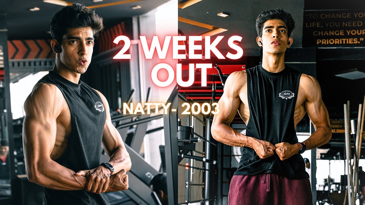 🇮🇳 A day in the life of an Average 2003🇮🇳  2 WEEKS OUT|ROAD TO ICN - COMPETITION PREP SERIES|