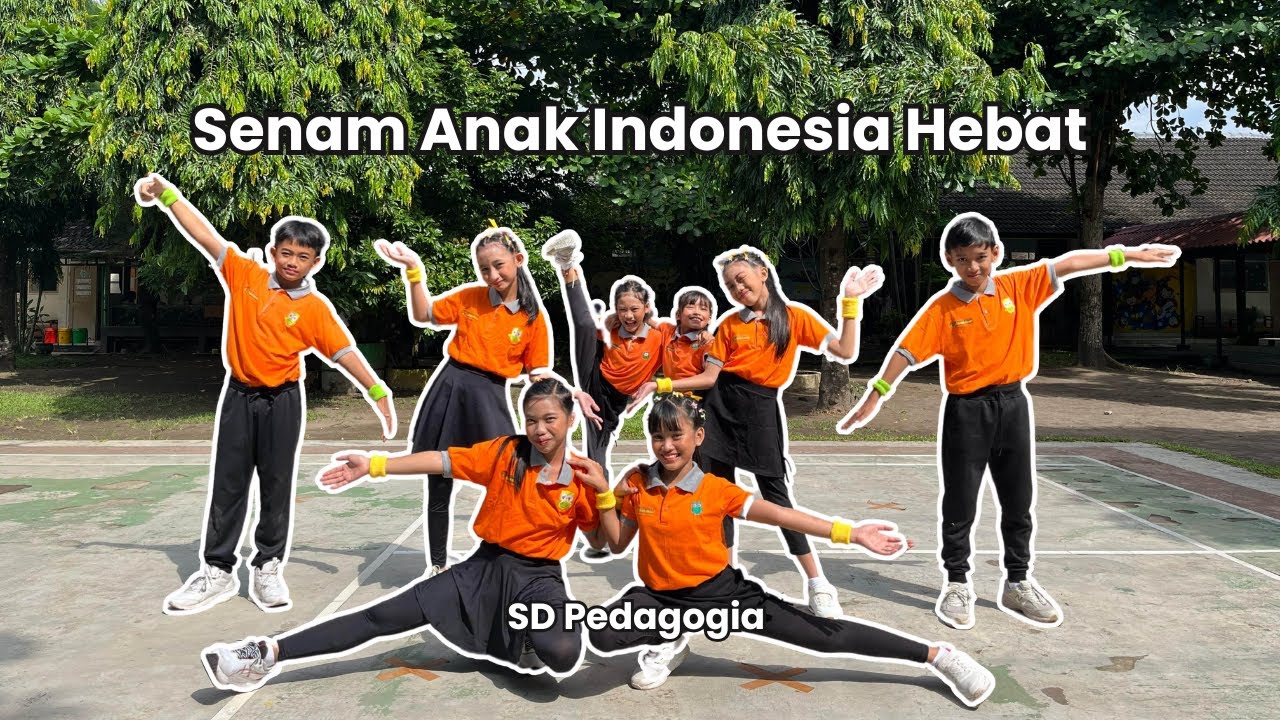 Lomba Senam Anak Indonesia Hebat 2025_SD Pedagogia_D.I. Yogyakarta
