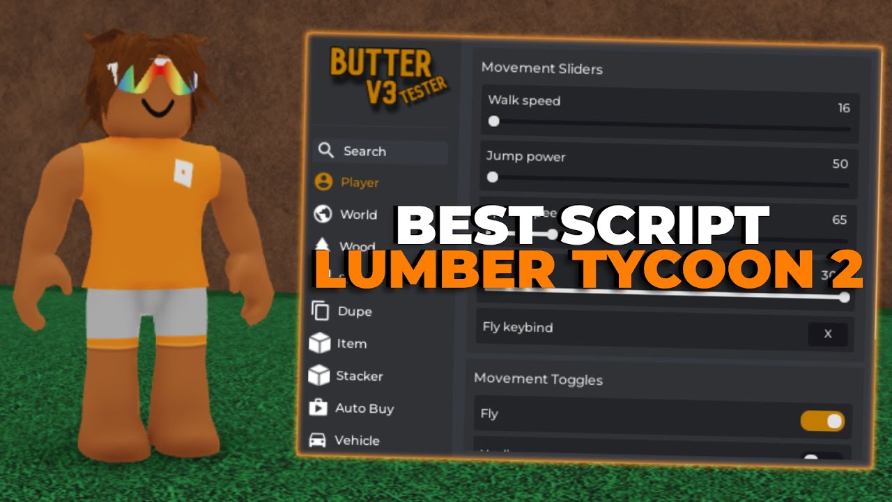 ЛУЧШИЙ скрипт для Lumber Tycoon 2 🪓 | Создание древесины, дубликаты топоров и многое другое!