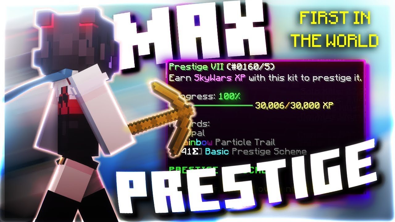 Как я стал первым игроком, получившим этот косметический предмет на Hypixel Skywars