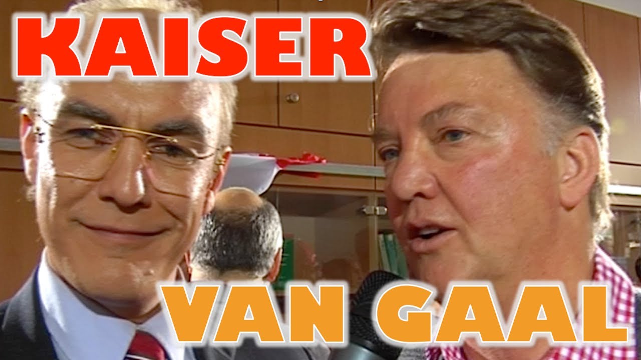 Kaiser verulkt van Gaal - LIVE bei der FC Bayern Meisterfeier - Youtube-Classics