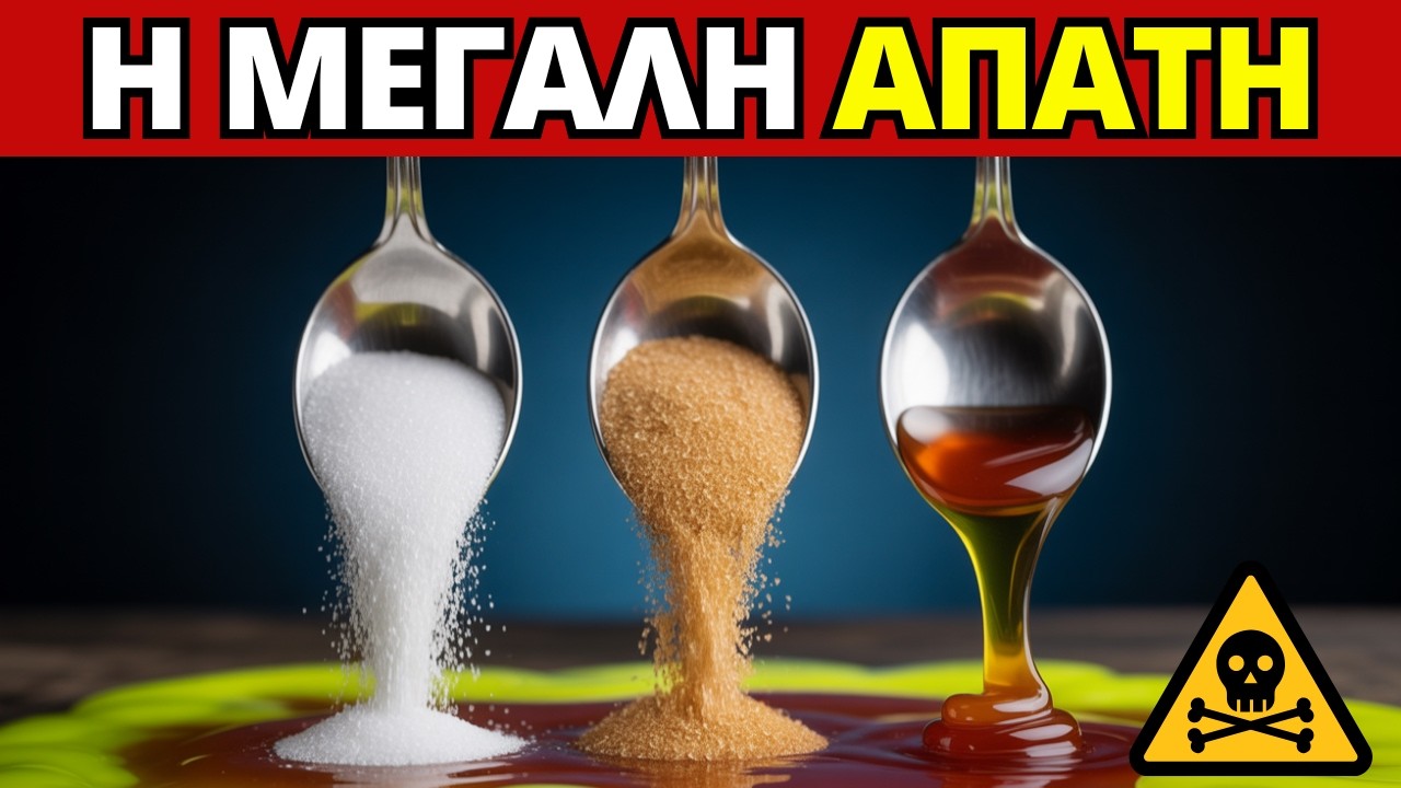 Η Μεγάλη Απάτη της ΖΑΧΑΡΗΣ: Λευκή, Καστανή ή Μέλι; (Η Αλήθεια)