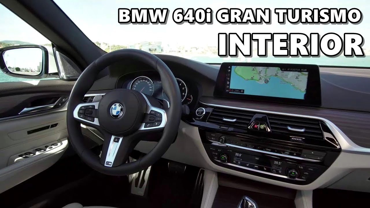 2018 BMW 640i GT INTERIOR Tour