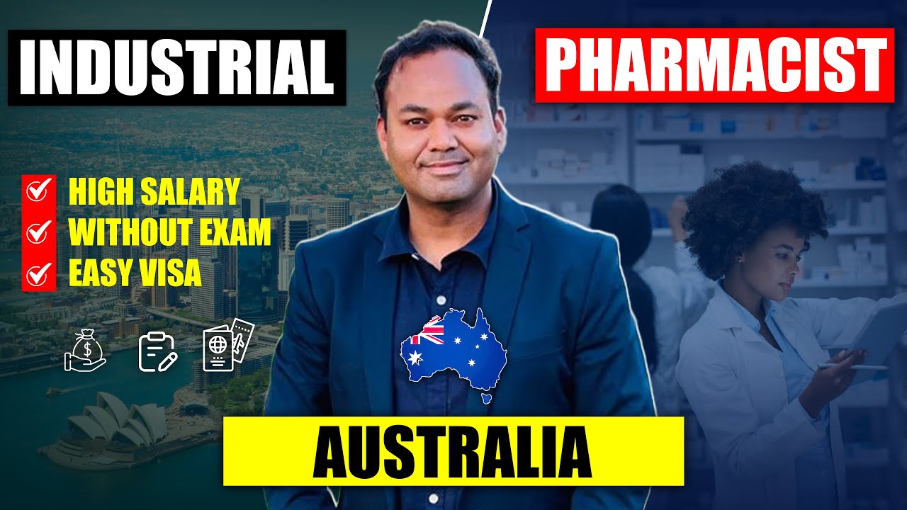 How to Become Australia Industrial Pharmacist | Australia Industrial Pharmacist JOBS  Process Salary