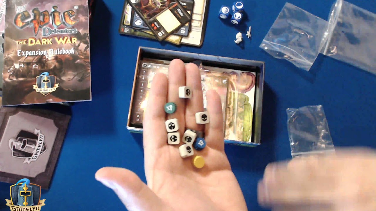 Tiny Epic Defenders The Dark War Unboxing