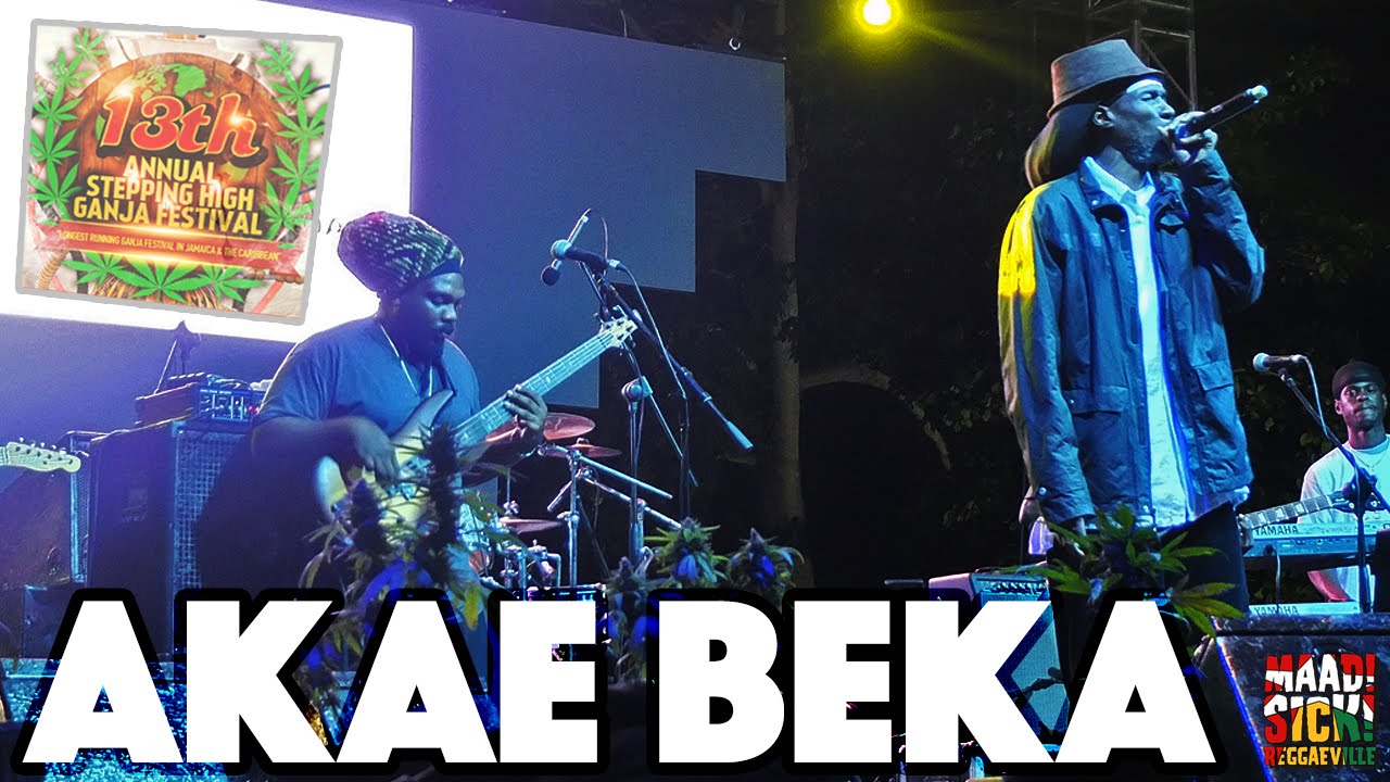 Akae Beka @&nbsp;Stepping High Ganja Festival in Negril, Jamaica 2016