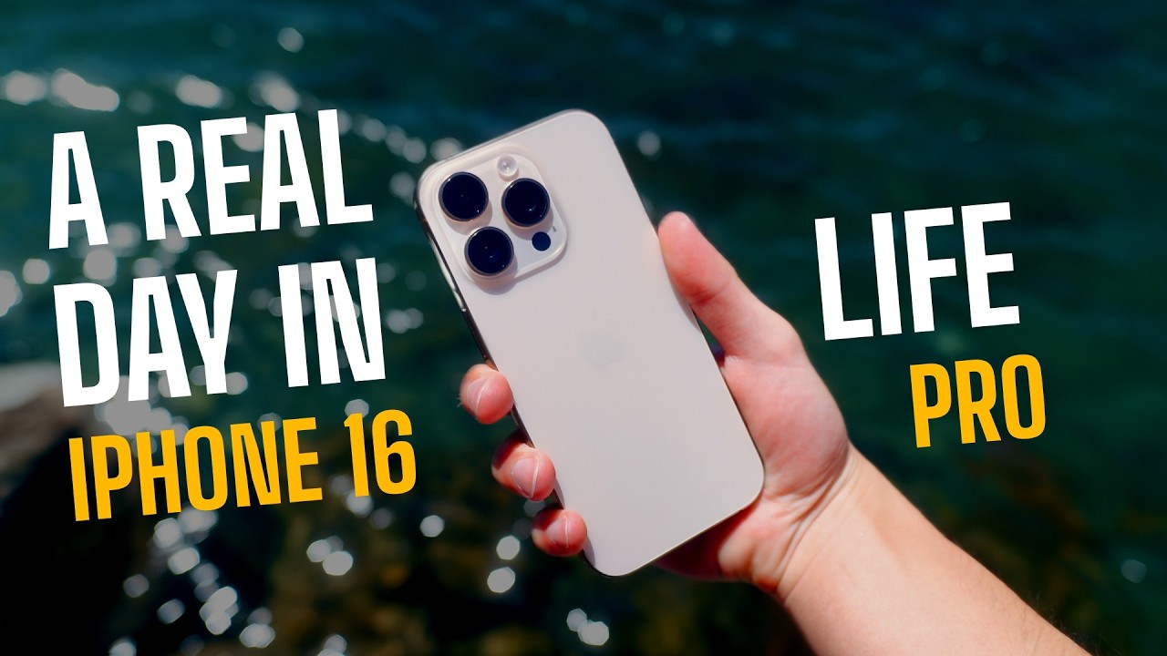 iPhone 16 Pro! - A Real Day in Life
