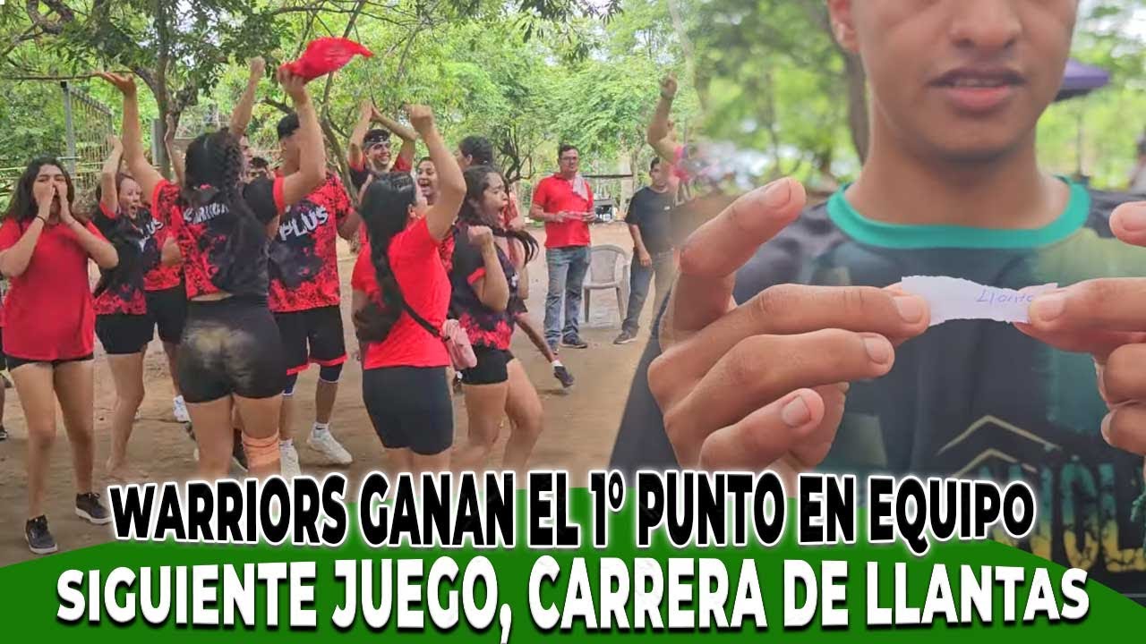 Warrios son los ganadores del primer punto. Siguiente juego 