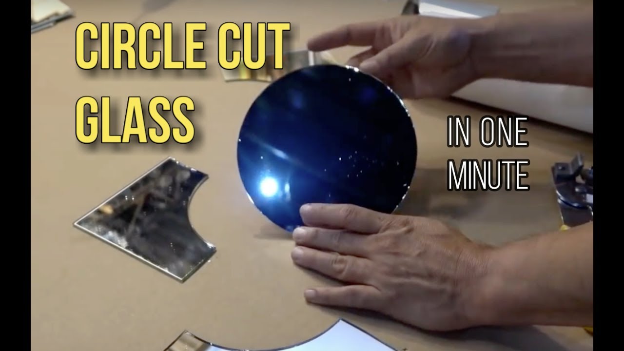 Circle Cut Glass in ONE Minute