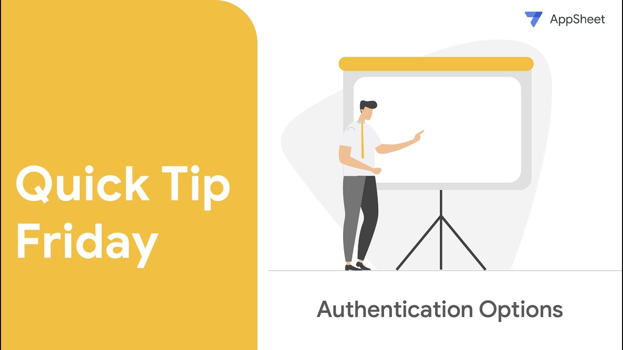 Quick Tip Friday - Authentication 