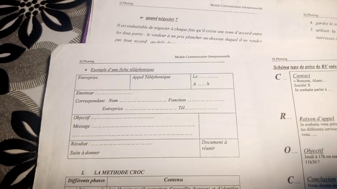 Module communication interpersonnelle