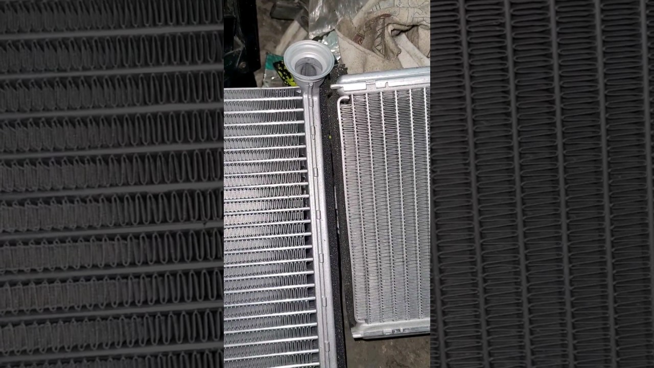 Веста сравнение радиатора печки Хофер и Лузар