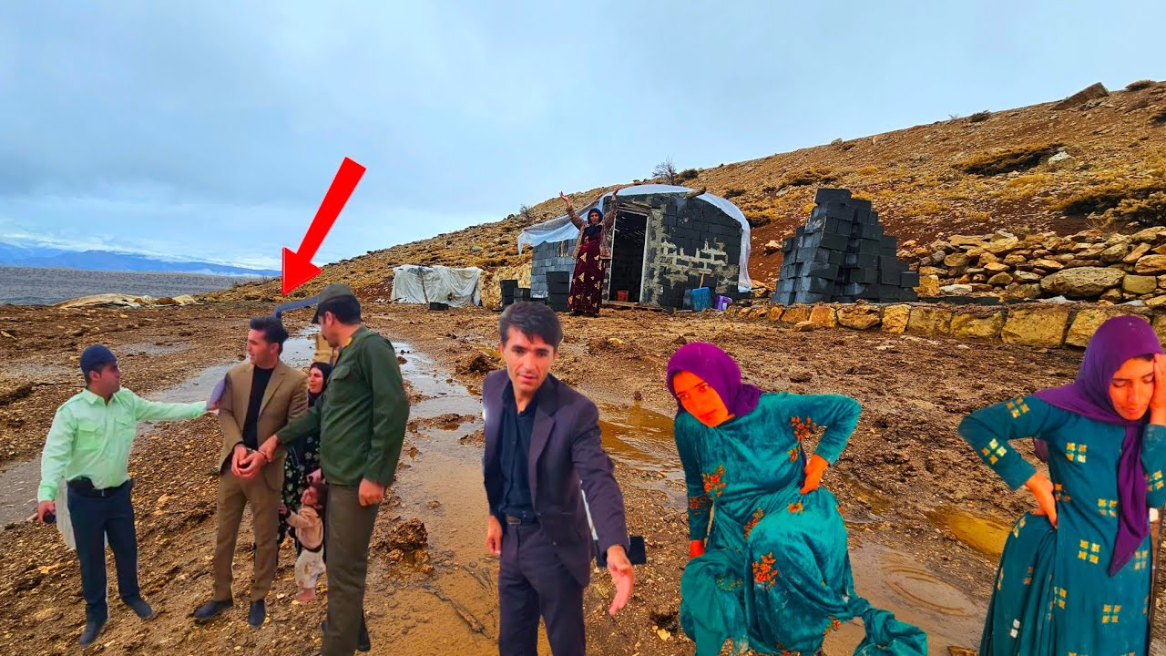 "Persistence and Hope in the Shadow of the Rain: The Story of Zuleikha's Life in the Mountains"🌧🏚😭