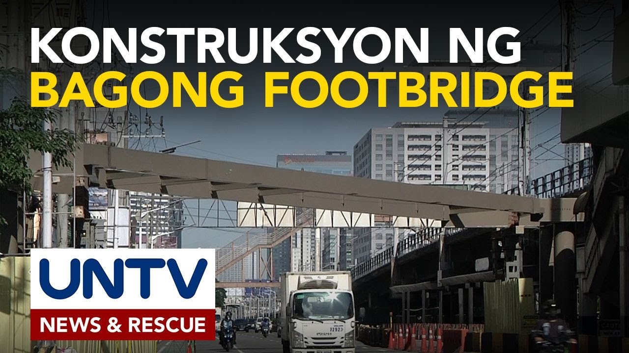 Bahagi ng EDSA Kamuning, isasara para sa konstruksyon ng bagong footbridge