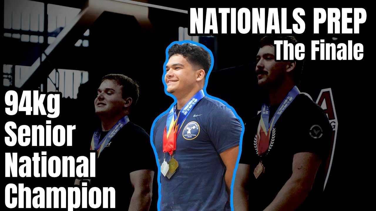 Senior National Champ! | Nationals Prep Finale, Olympic Weightlifting