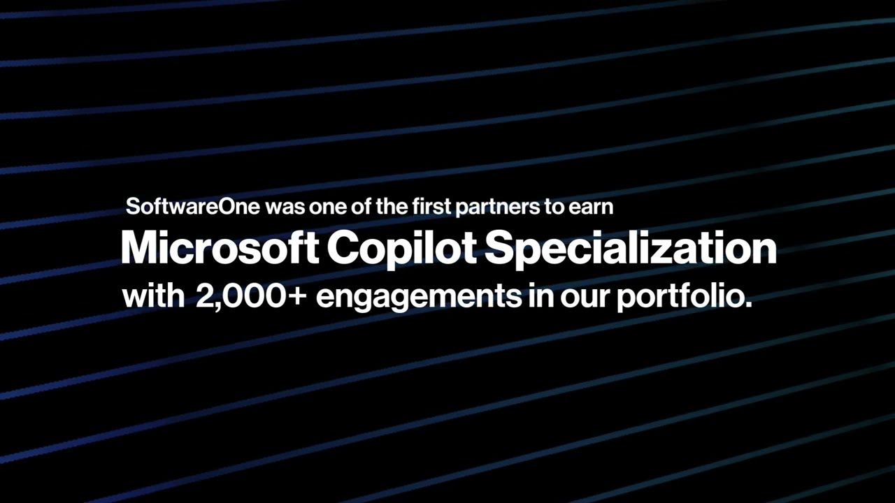 From Pilot to Production Outcomes, Let SoftwareOne and Microsoft be the Guide