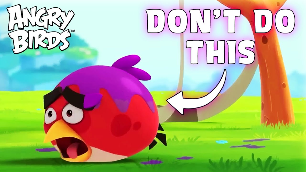 Angry Birds | Every Time The Slingshot BACKFIRES! 😲