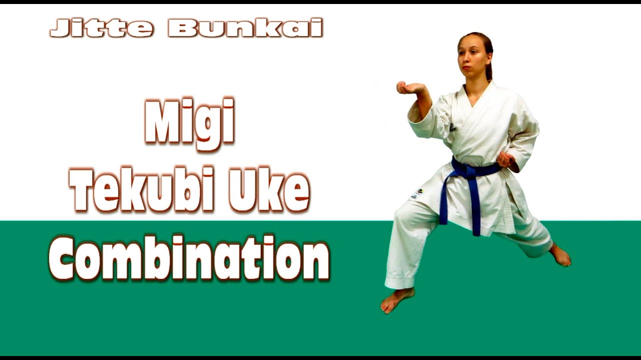 DrobyshevskyKarateSystem: Jitte-Combat Bunkai-1-Tekubi Uke Combination-Spear Disarm