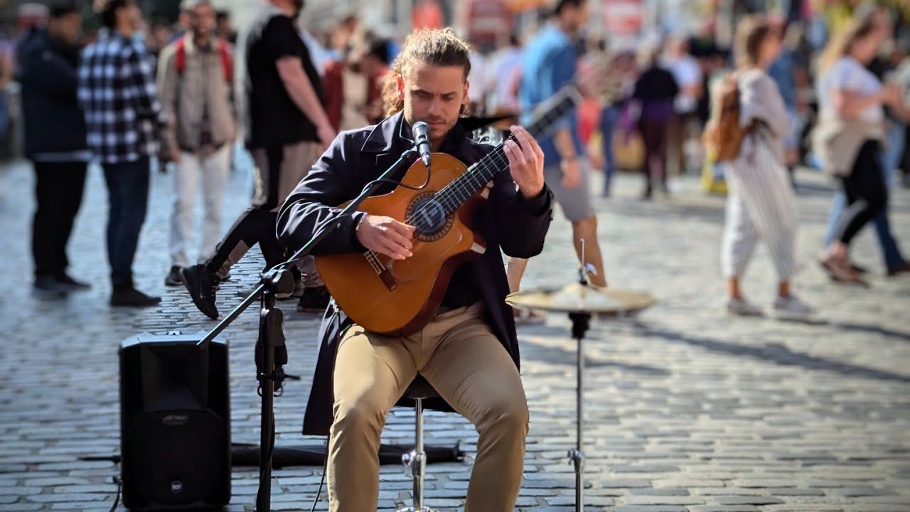 Bartek Dabrowski, playing the theme tune from Game of Thrones.