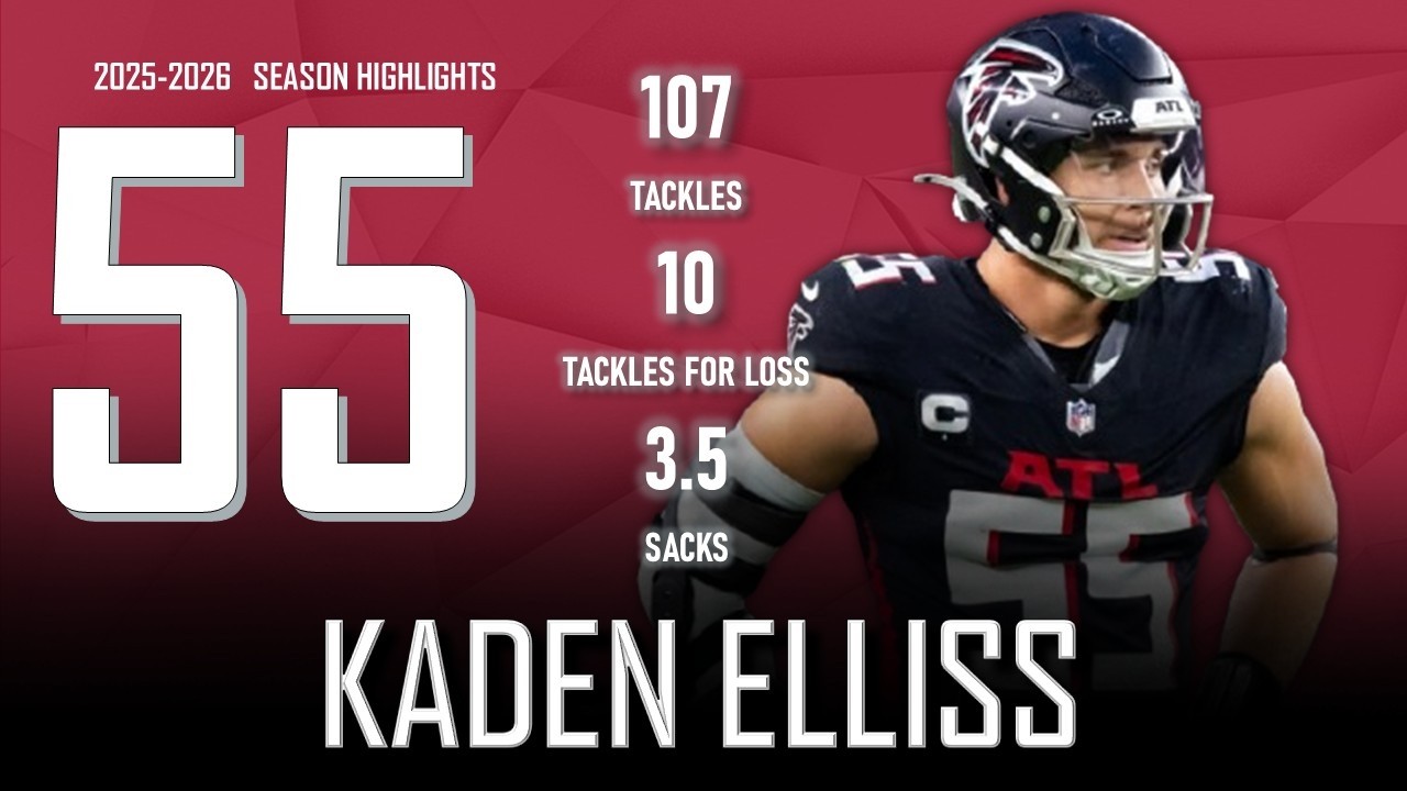 Kaden Elliss || 2025-2026 Atlanta Falcons Highlights