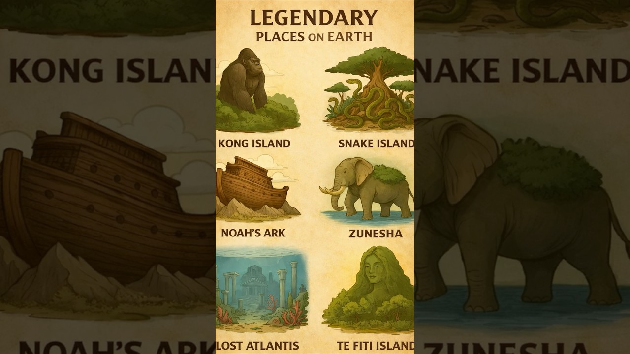 These Legendary Places on Earth Feel Unreal 🌍