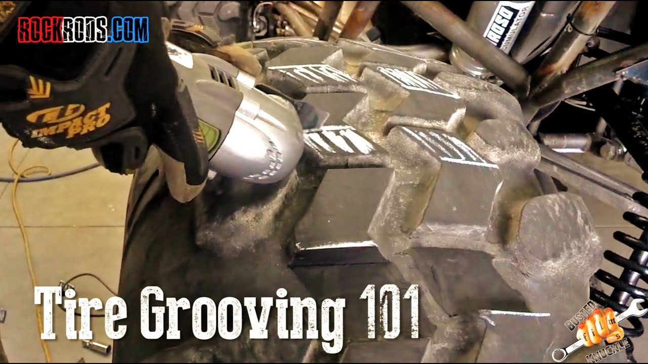 ROCK RODS TECH TIP - TIRE GROOVING MADE EASY
