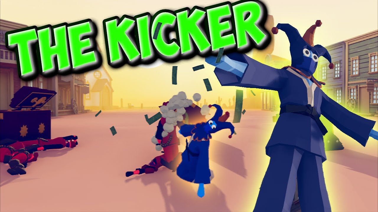 The Kicker vs Wild West and other Factions- TABS MODS Wild West faction Update