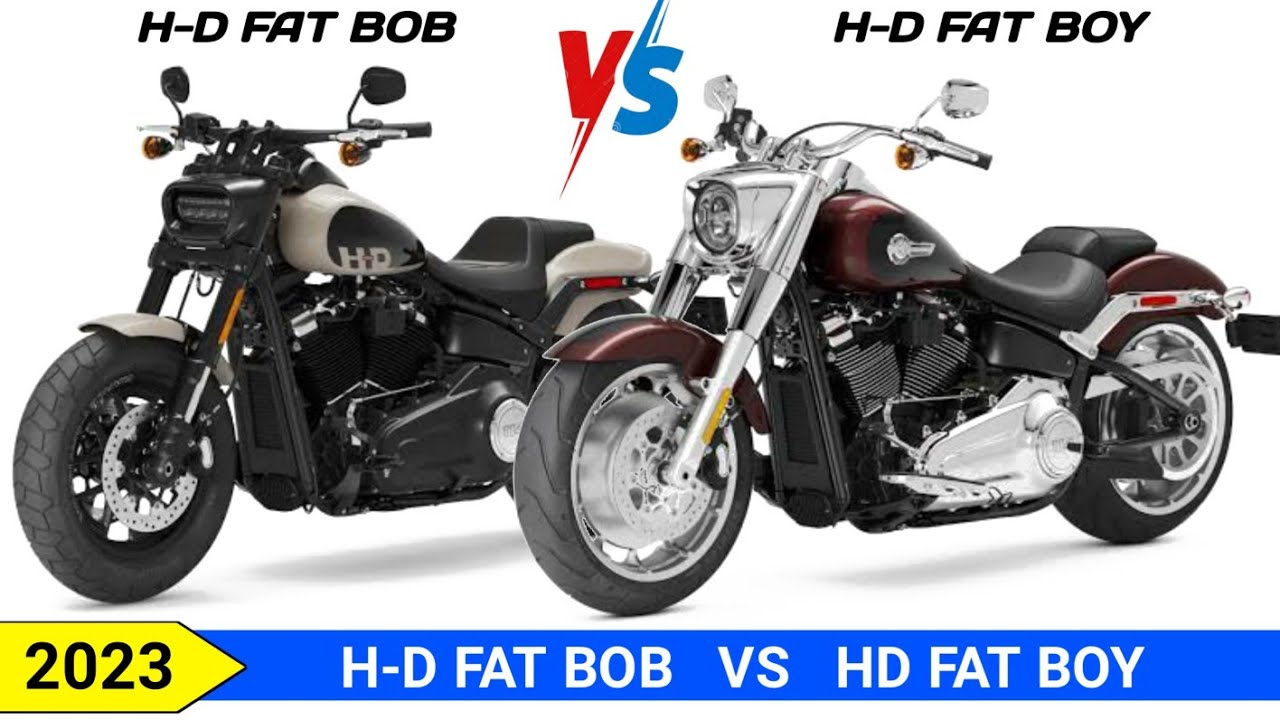 2023 HARLEY DAVIDSON FAT BOB 114 VS 2023 HARLEY DAVIDSON FAT BOY 114
