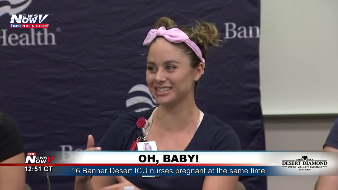OH, BABY! 16 Banner Desert ICU Nurses Pregnant at the Same Time (FNN)