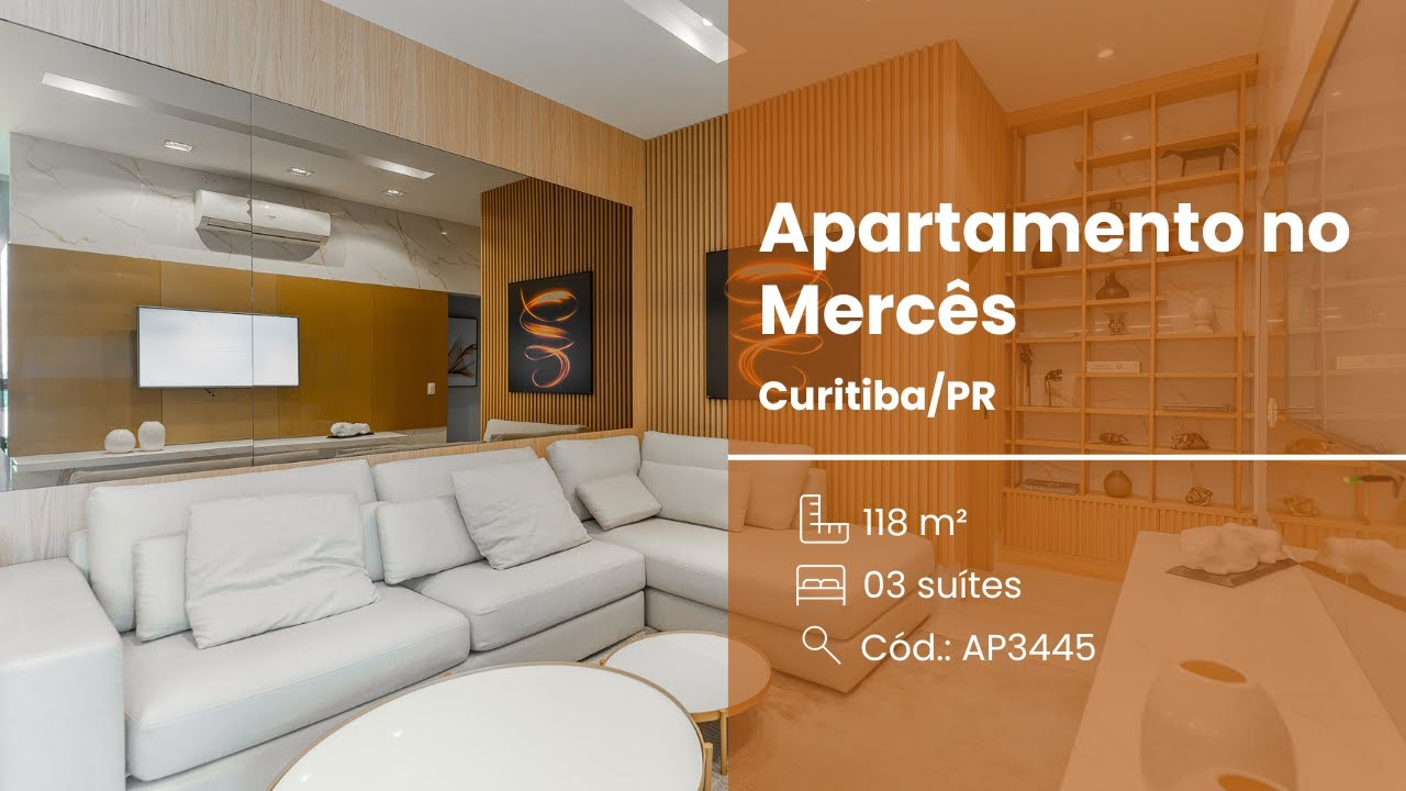 Apartamento no Upside View, 03 Suítes, 03 Vagas, Mercês, Curitiba.