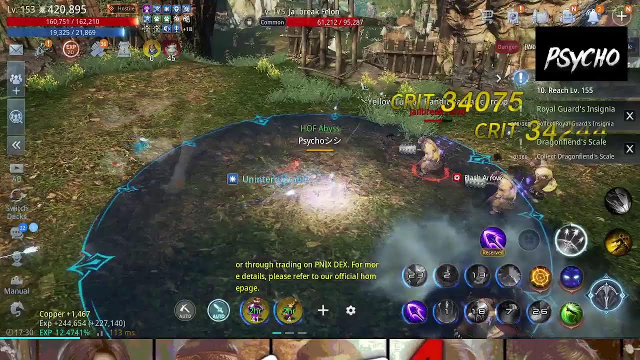 stream the Mir4 game. [EU21] HOF Abyss ❤️️