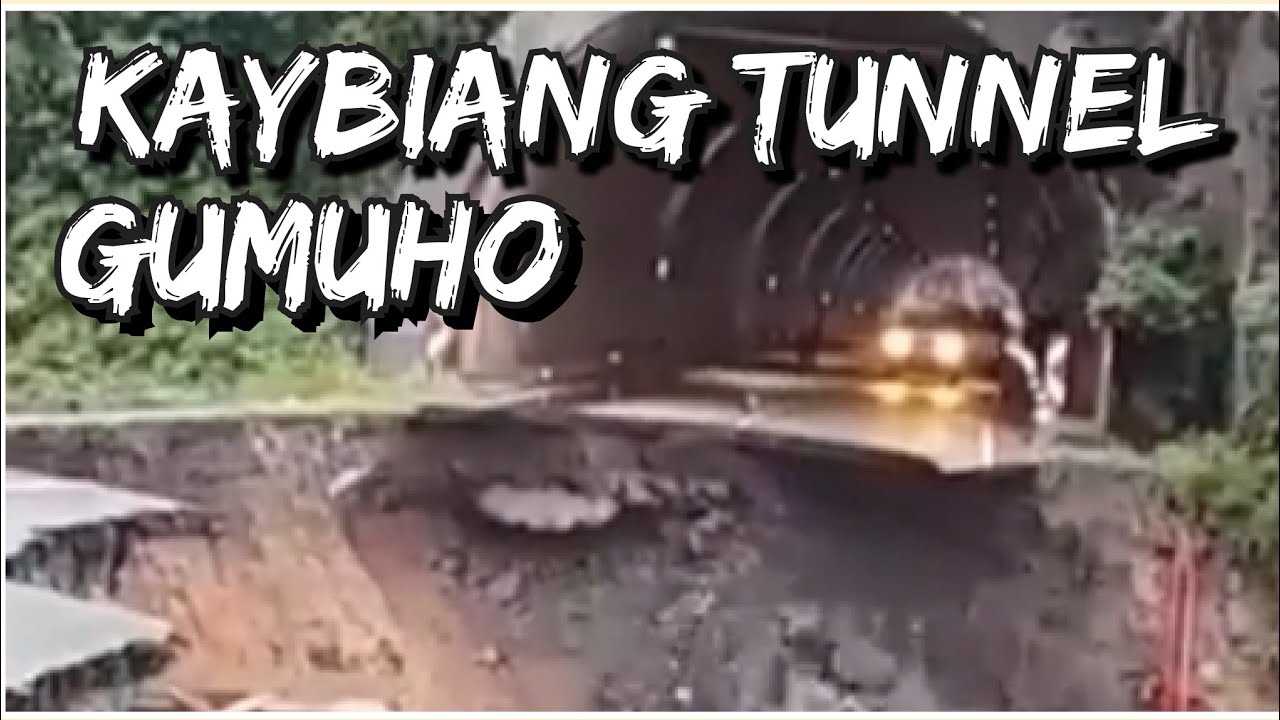 Kaybiang Tunnel - Gumuho