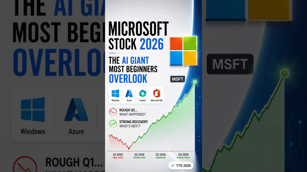 🪟 Microsoft Stock 2026 &mdash; The Tech Giant Most Beginners Overlook #shorts #viralshorts