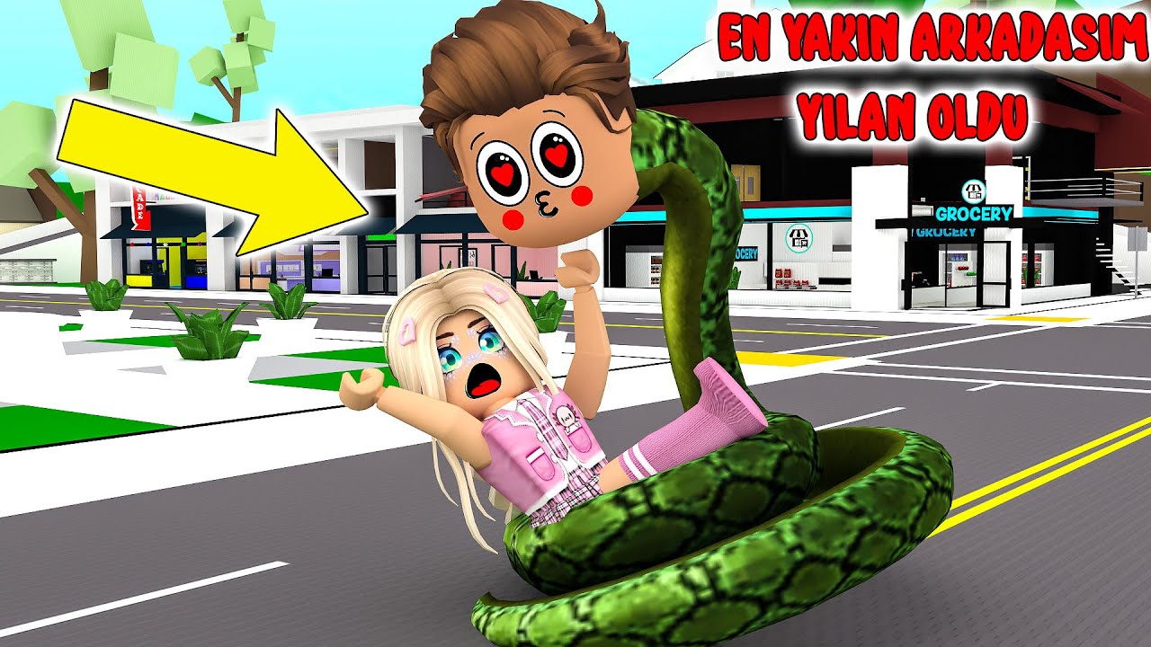 😱 EN YAKIN ARKADAŞIM YILAN OLDU ! 🐍| ROBLOX (KOMİK HİKAYE ) Snakey 🐍