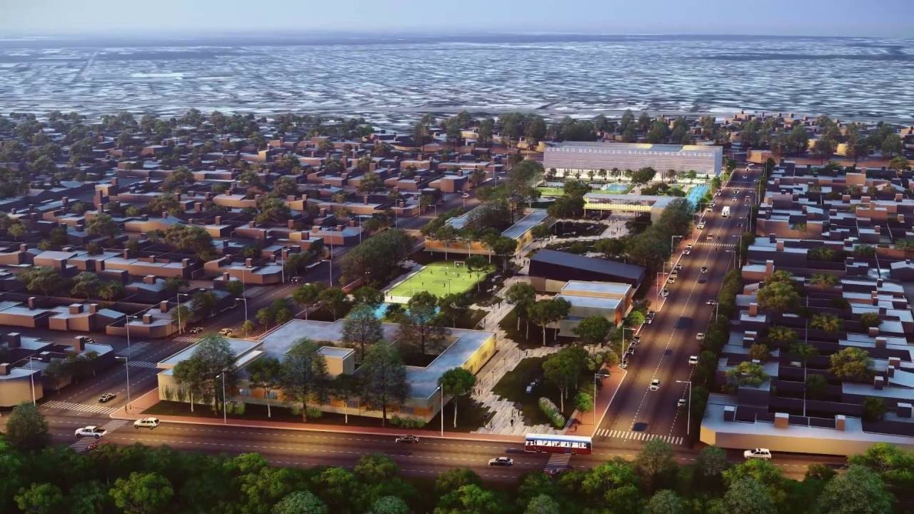 3D CORDOBA ARCHITECTURAL ANIMATION - CENTRO DEPORTIVO INTEGRAL