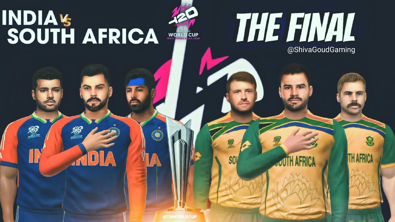 THE FINAL🏆 | IND🇮🇳 vs SA🇿🇦 | T20 WC 2024 | RC24