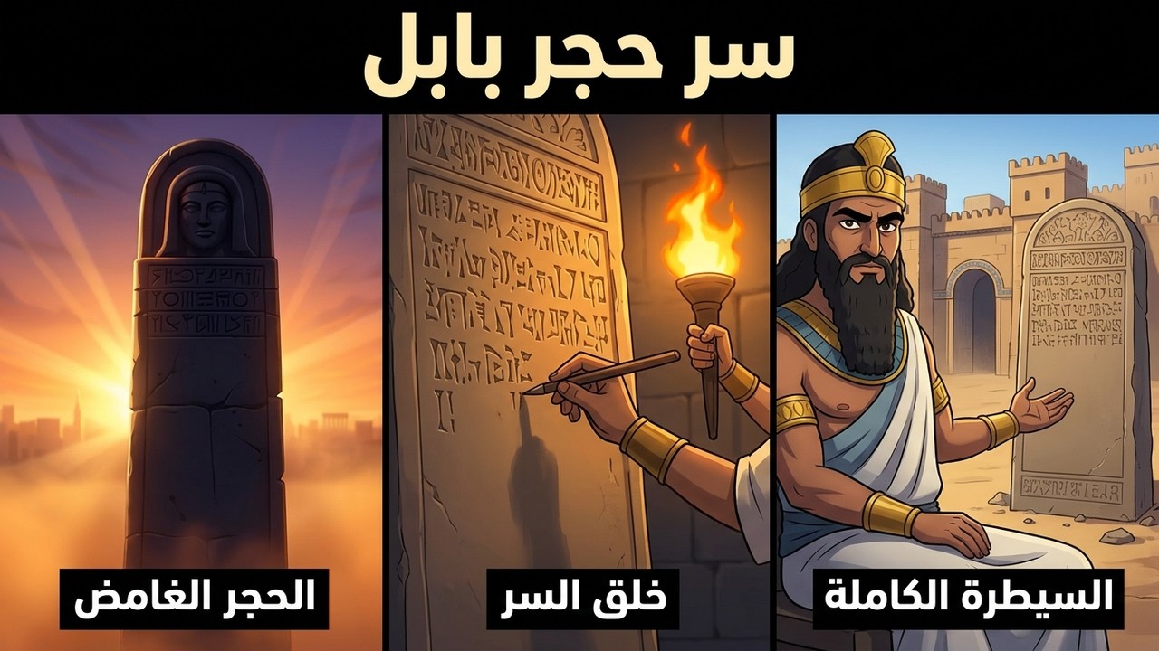 الحجر الذي حكم العالم القديم | قصة مسلة حمورابي