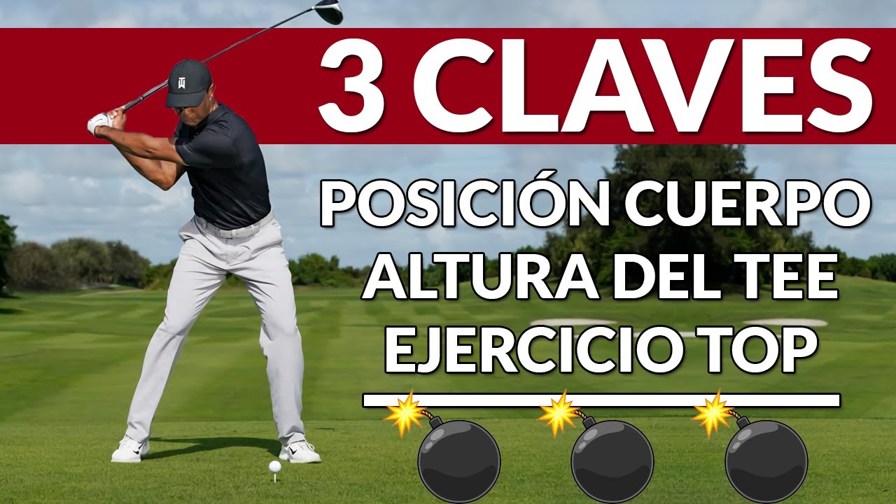 ✔️ Swing de driver en golf para principiantes | fácil y con poco esfuerzo = 💣💣💣