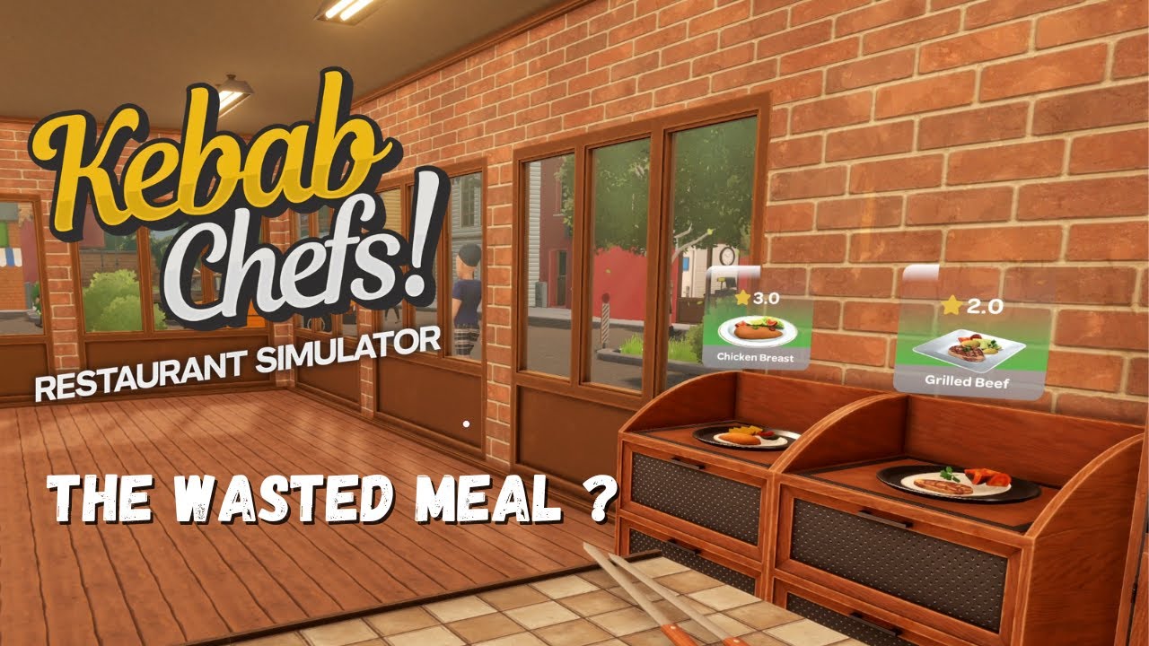 Late Order Causes Wasted Meal? Kebab chef Restaurant Simulator