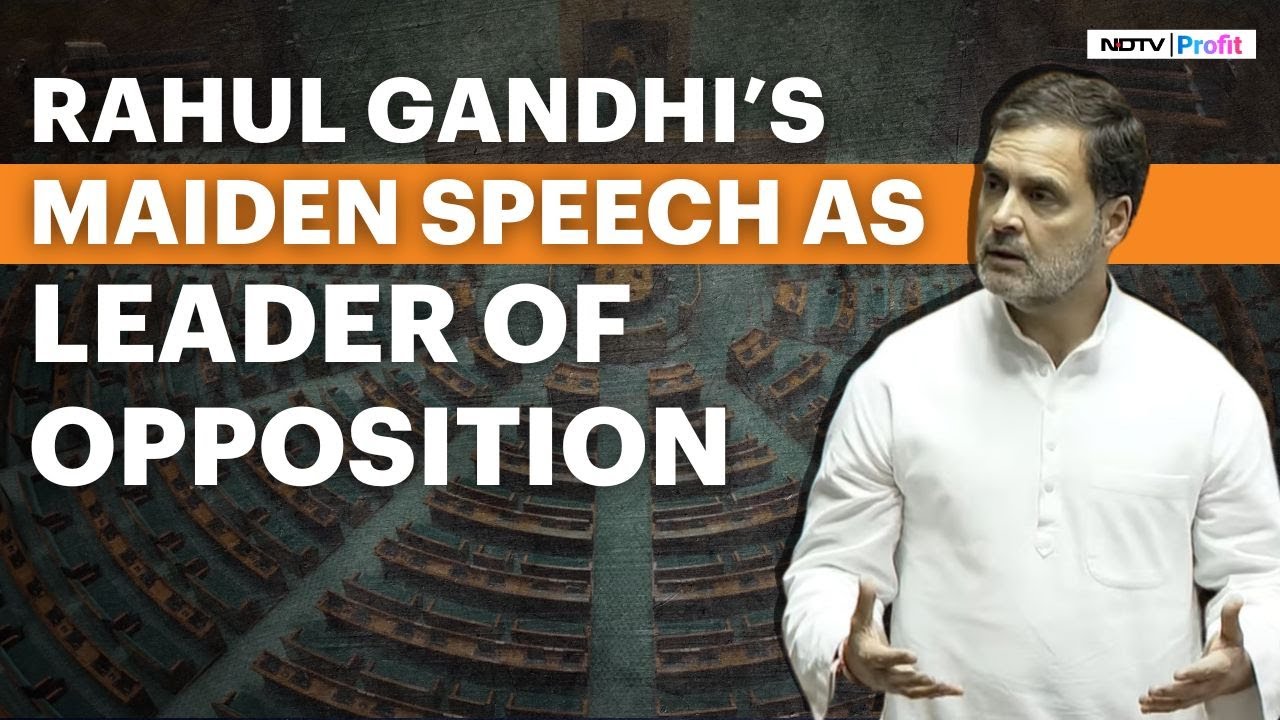 In Rahul Gandhi's First Speech As LoP, Govt Targeted On Agniveer, NEET, Manipur & More