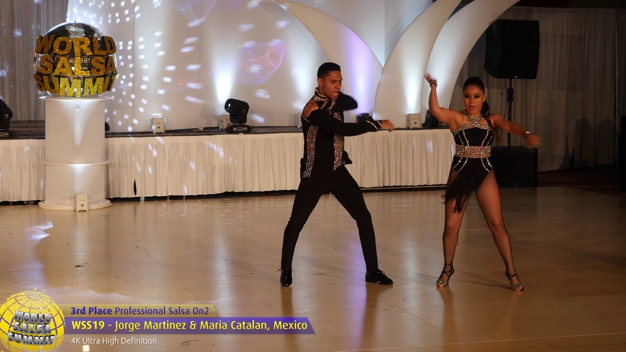 WSS19 - Jorge Martinez & Maria Catalan Pro Salsa On2 3rd Place