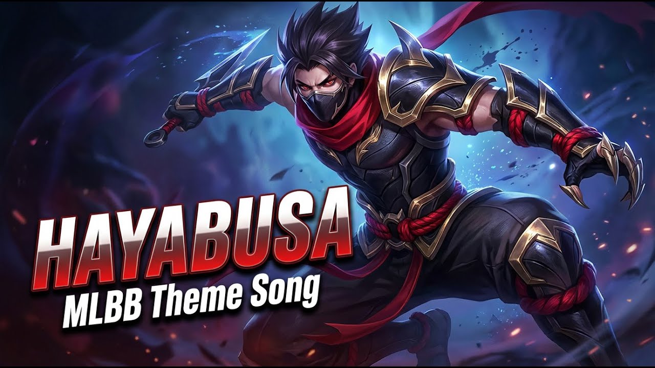 Hayabusa MLBB Anime Rock Opening "Shadow of Rebirth" (Lagu AI Terbaru 2026) | MLBB Indonesia
