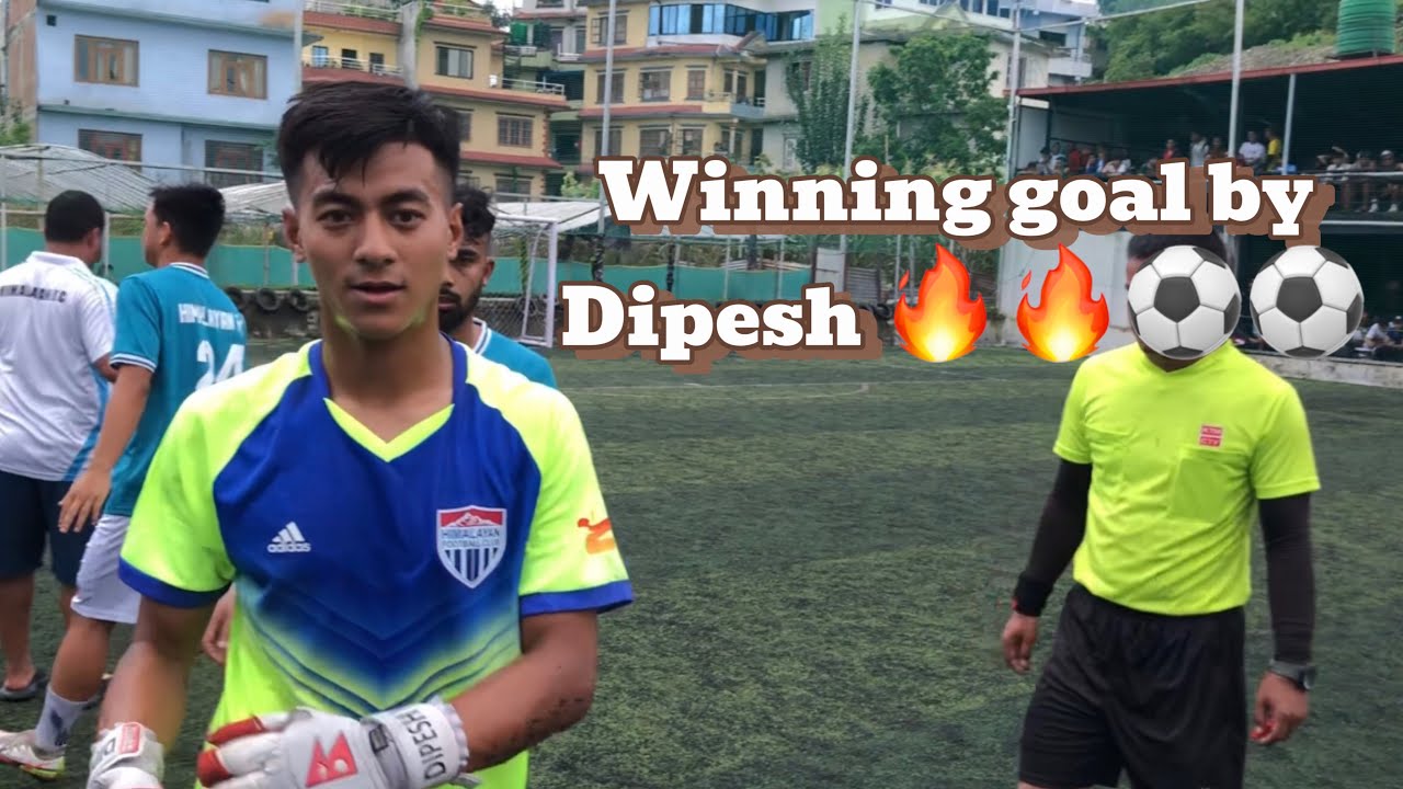 Yeti cup @HimalayanFC  vs Maintain fc 🔥🔥 1-0 win 🙏 winning goal by our keeper Dipesh Shrestha🚨🚨🌹