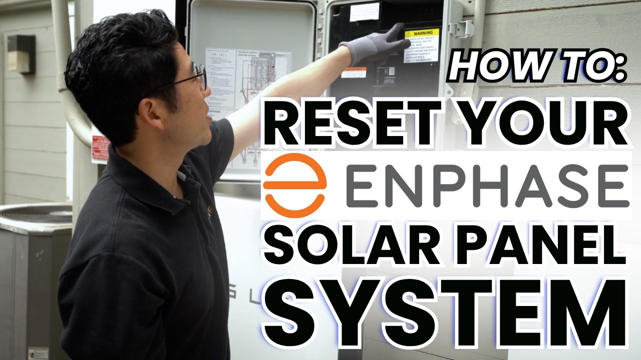How to Easily Reset Your Enphase Solar Energy System