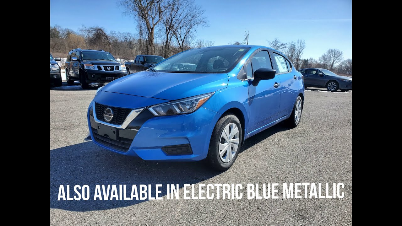 2021 Nissan Versa S 5 Speed manual transmission