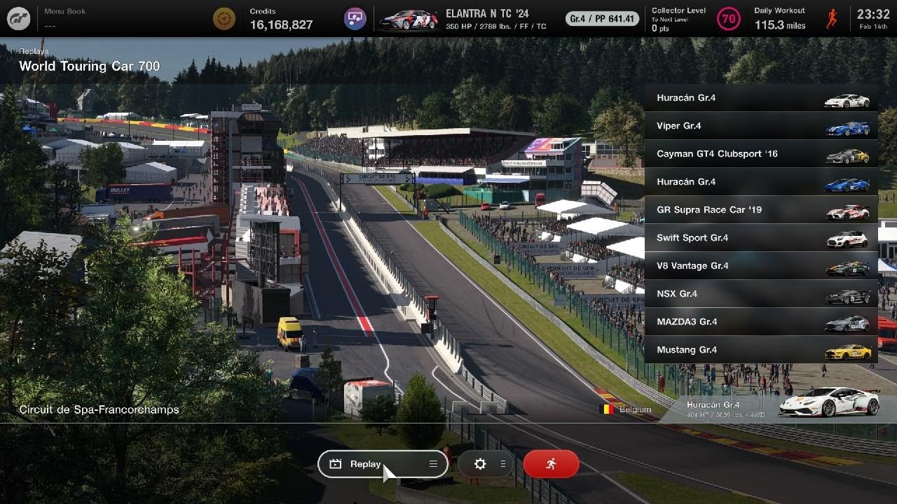 GT7 Weekly challenge race 5 Huracan GR.4