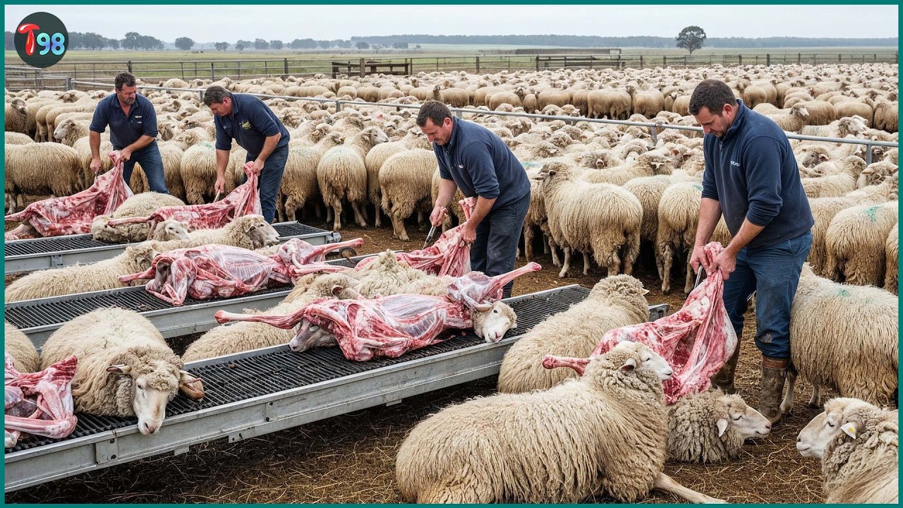 4,457 Sheep Processed Every Hour in Australia – How This $6.1 Billion Industry Really Works