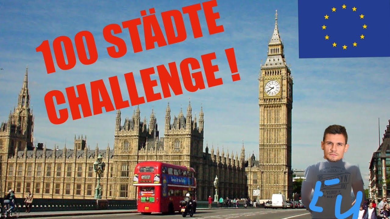 100 St&auml;dte in Europa Challenge !